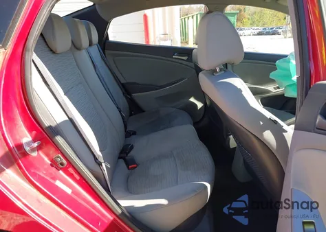 2015 Hyundai Accent Gls from USA, damaged, VIN KMHCT4AEXFU855811